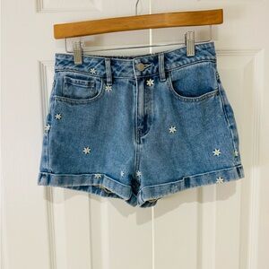 25 PacSun Daisy Mom Shorts EUC hippie festival clothing